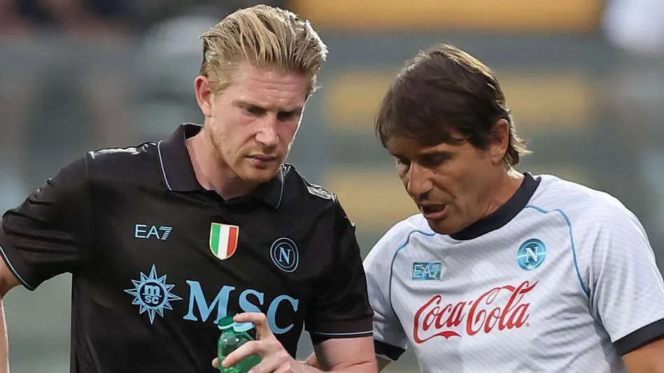 Celebrated like the legendary Maradona – could the Belgian maestro come back to trouble the Citizens?